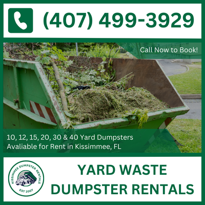 Yard Waste Dumpster Rental Services
